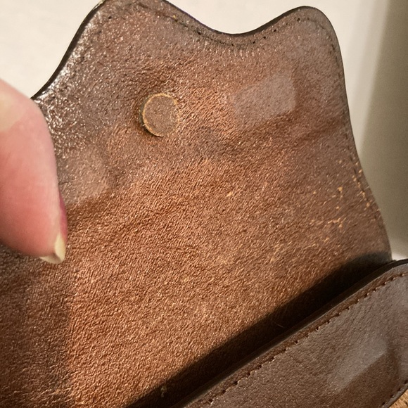 Numbered genuine hand tooled leather phone case with hair - Picture 8 of 11